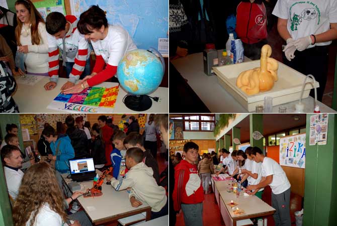 Tudományok fesztiválja a Zmaj iskolában 2015. október 22. képek
